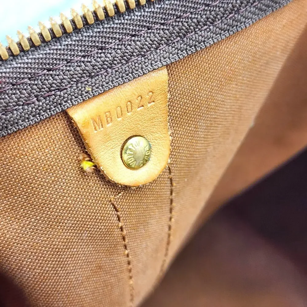 Louis Vuitton Keepall Bandouliere 60 Duffle Travel Bag LV Monogram Canvas